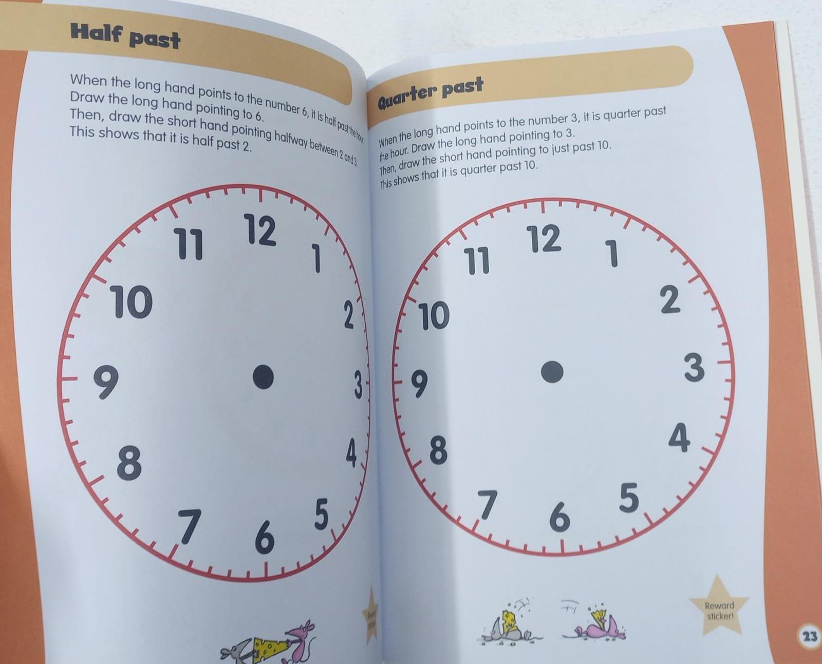 Help with Homework 5+ - Tell the Time - Spectrawide Bookstore