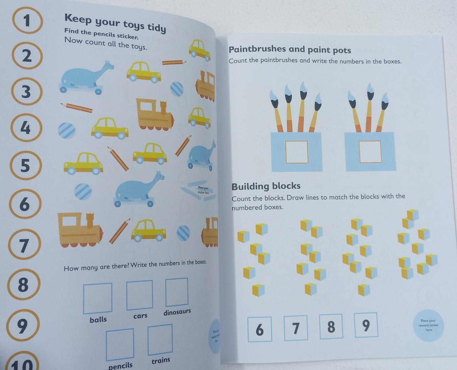 First Time Learning - Numbers 3+ - Spectrawide Bookstore
