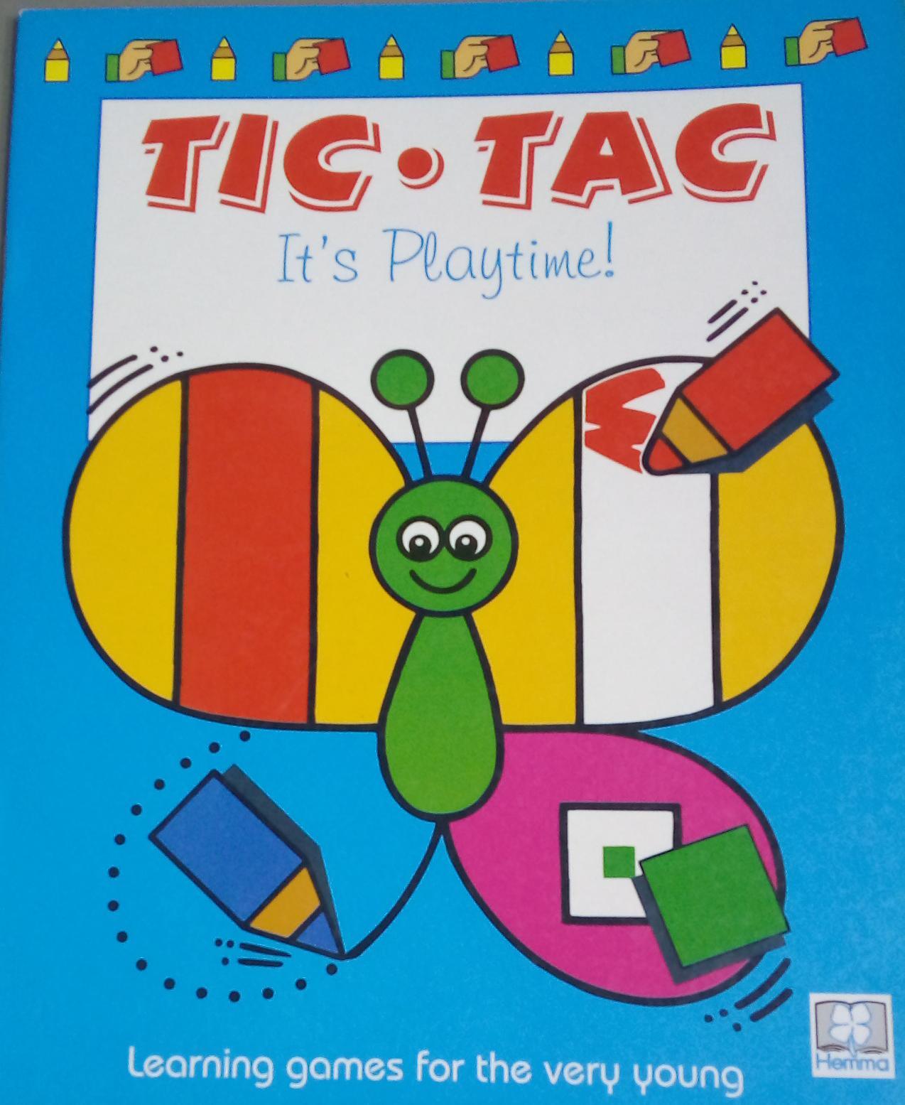 Blue Tic-Tac - It's Playtime! - Spectrawide Bookstore