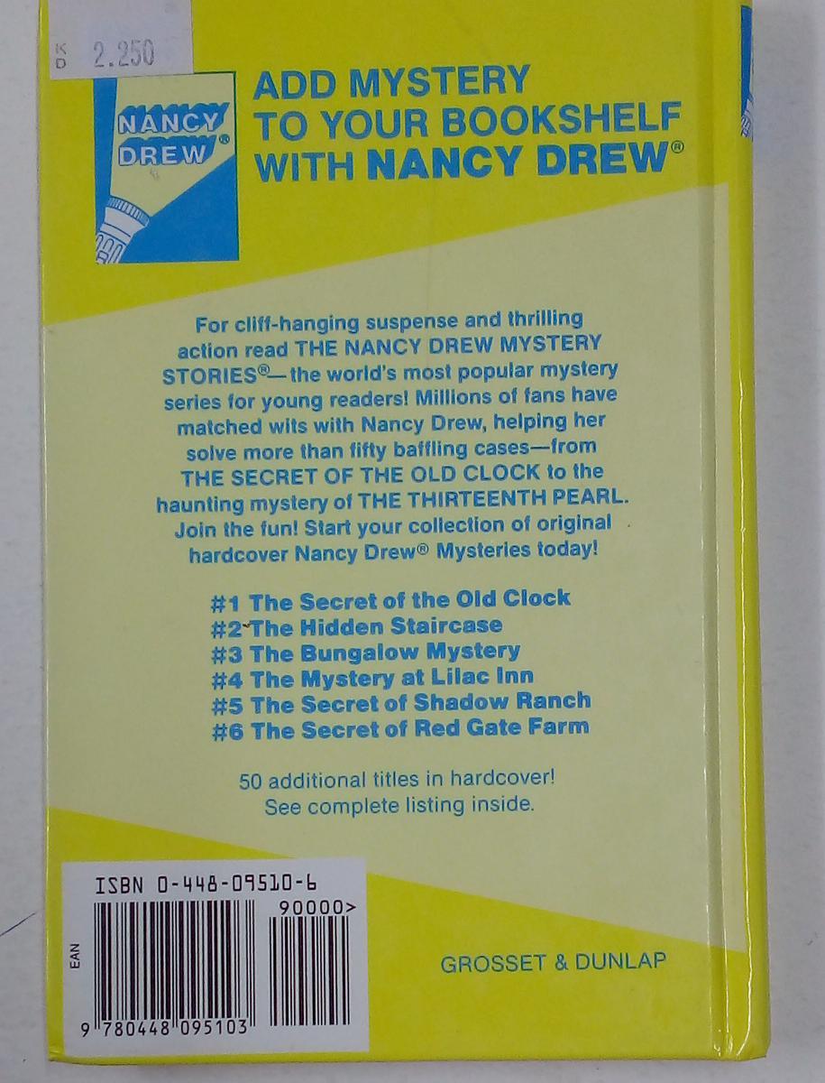 Password to Larkspur Lane - Nancy Drew No.10 - Spectrawide Bookstore