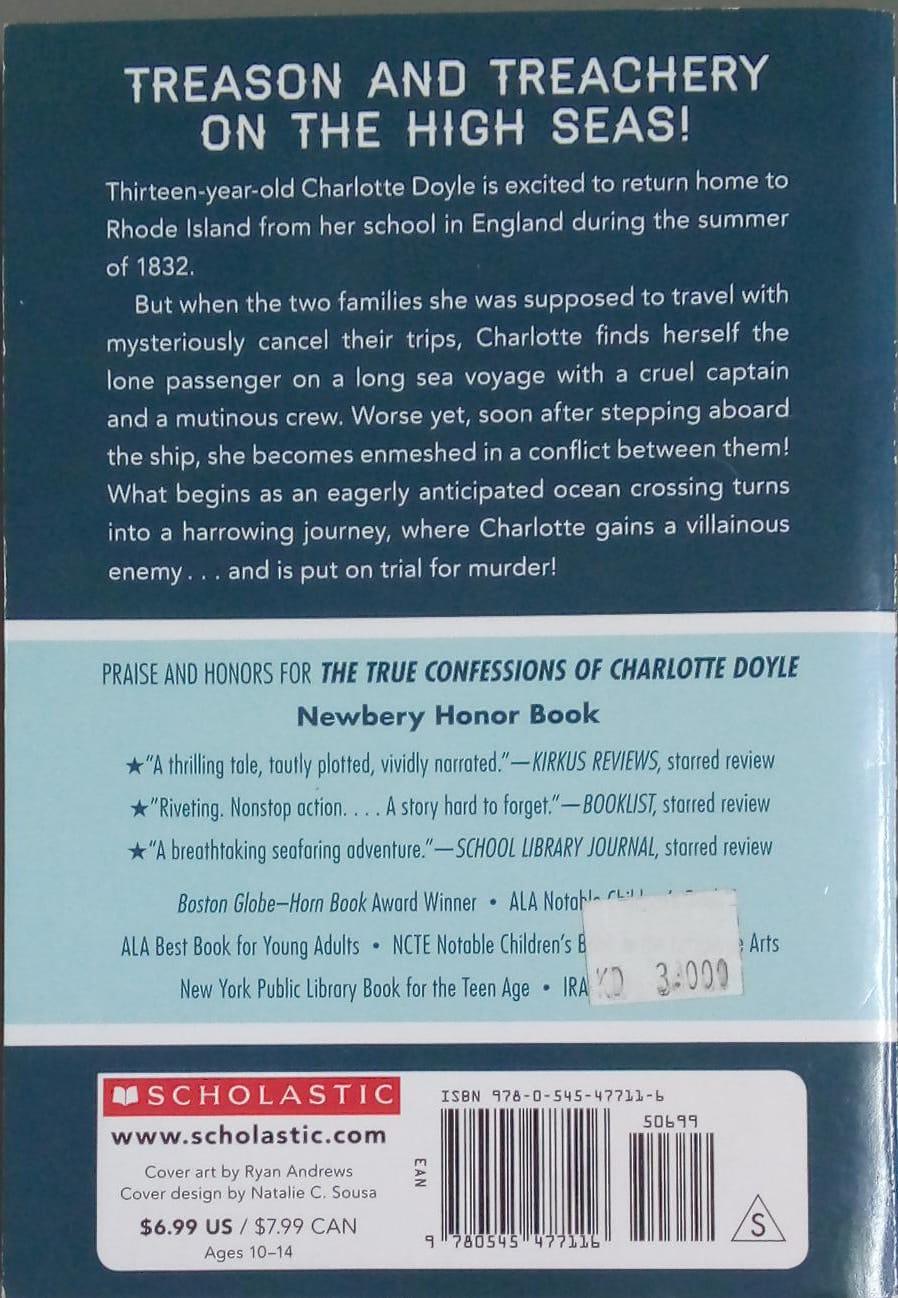 The True Confessions of Charlotte Doyle - Spectrawide Bookstore