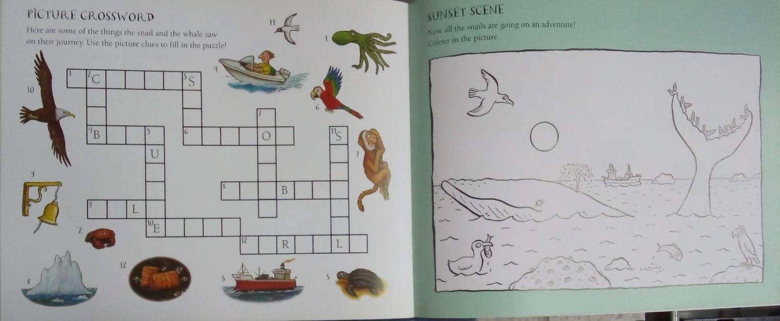 The Snail And The Whale Activity Book - Packed With Games, Puzzles and Colouring-in - Spectrawide Bookstore