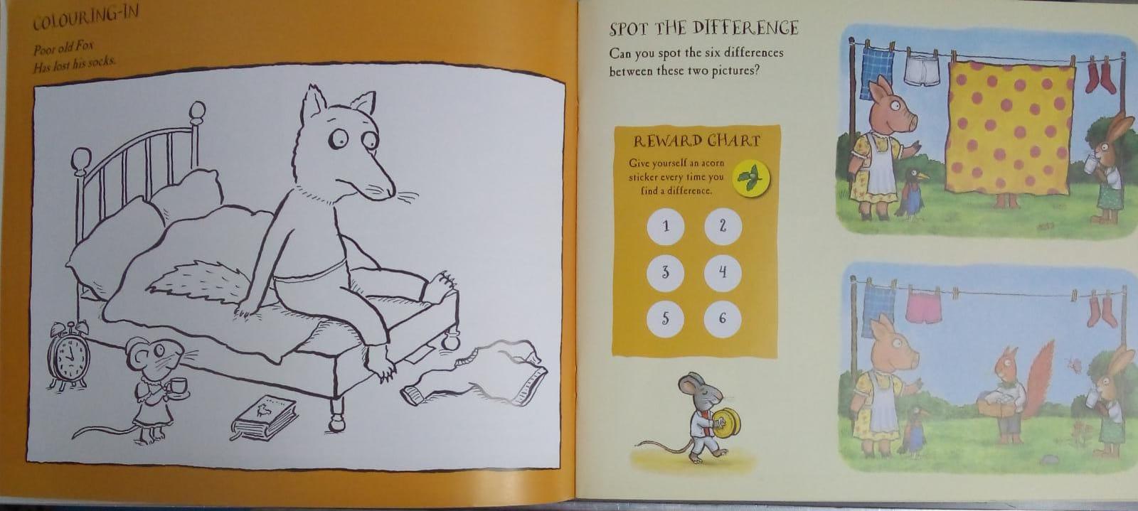 Tales From Acorn Wood Activity Book - Packed With Game, Puzzles And Colouring-In - Spectrawide Bookstore