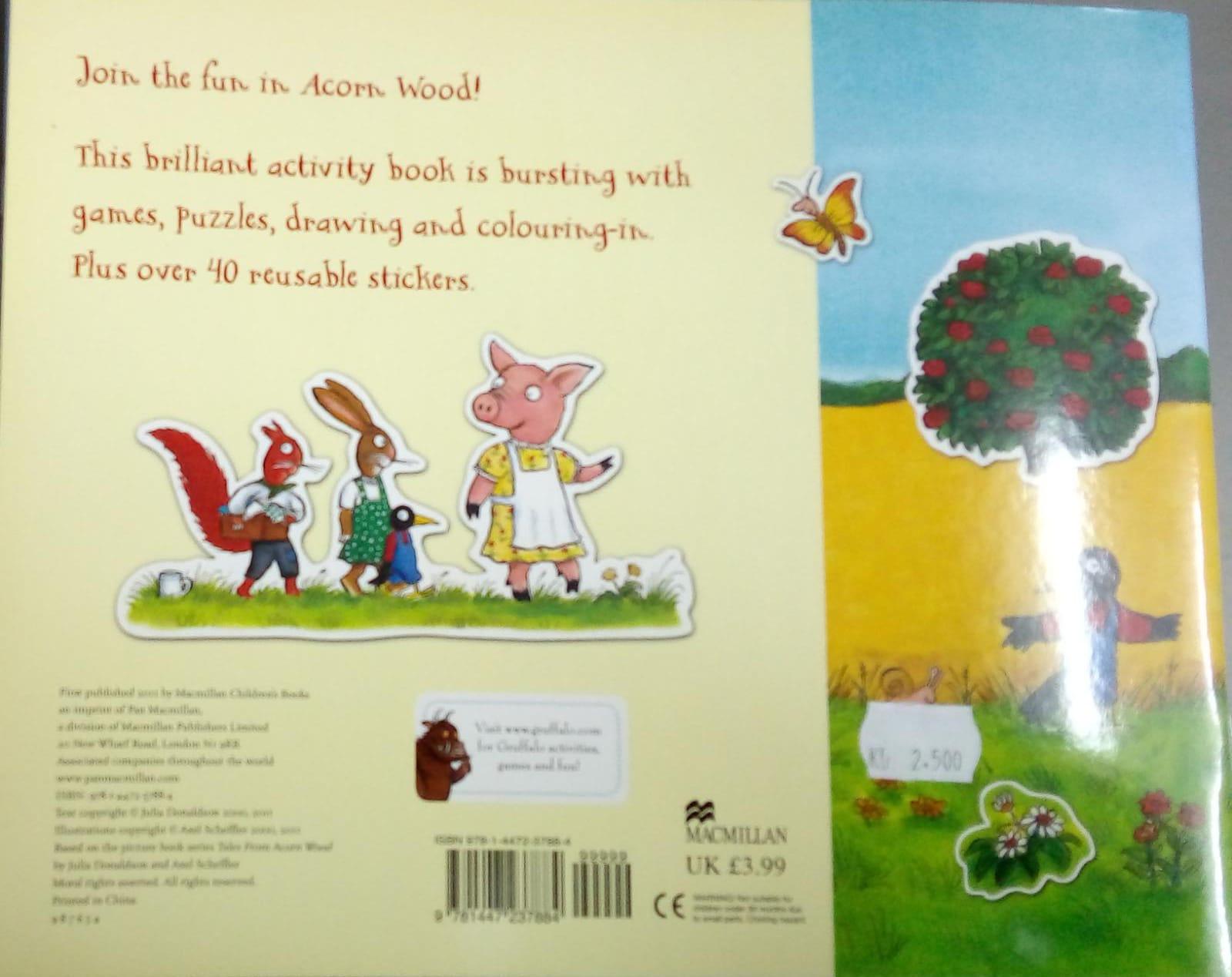 Tales From Acorn Wood Activity Book - Packed With Game, Puzzles And Colouring-In - Spectrawide Bookstore