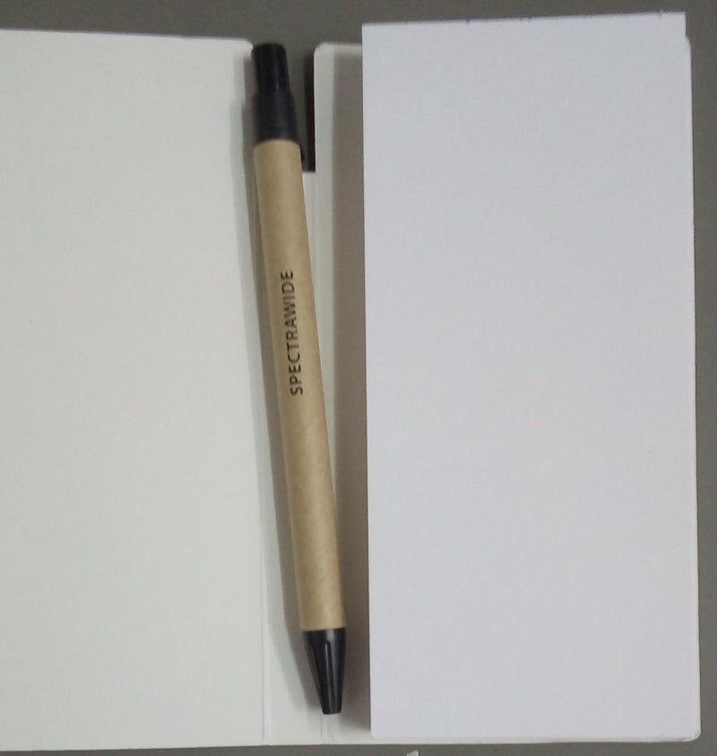 SpectraWide - Memo Mini Notepad - Set with Pen