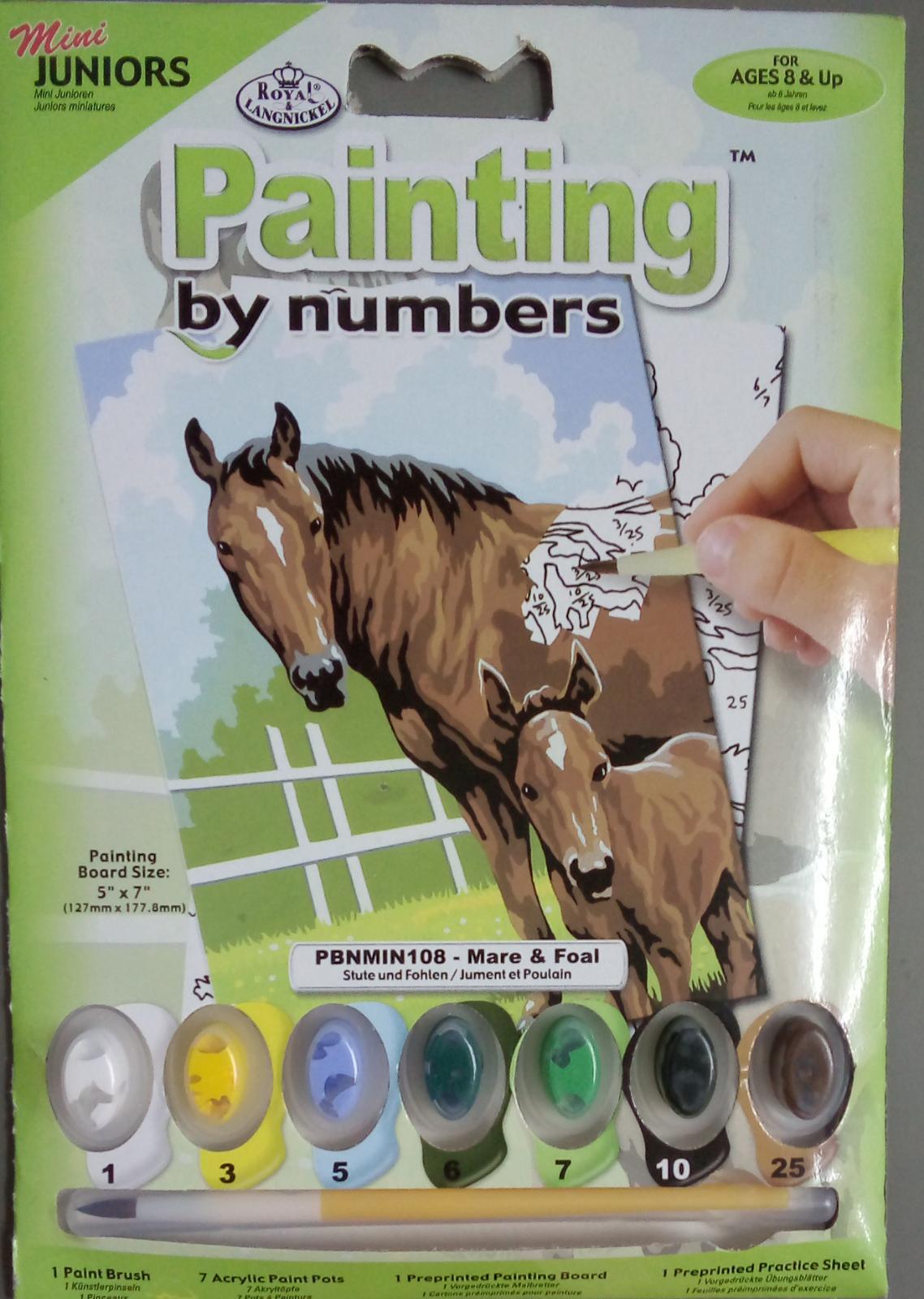 Mini Juniors - Painting By Numbers - Labrador Puppy - Spectrawide Bookstore