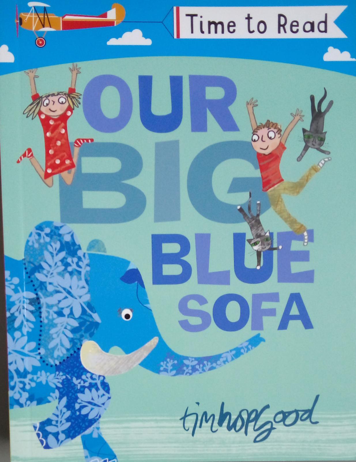 Time To Read - Our Big Blue Sofa - Spectrawide Bookstore