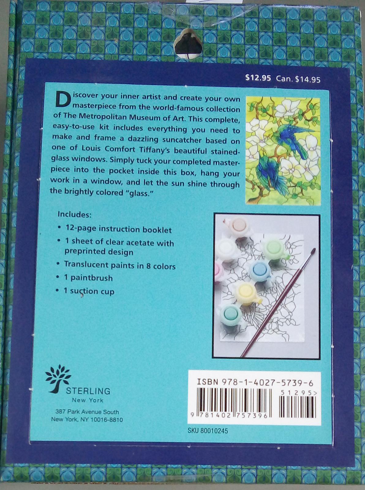 My Masterpiece - Tiffany Stained-Glass Kit - Spectrawide Bookstore