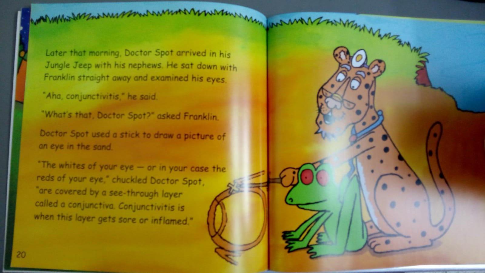 A Doctor Spot Case Book - Franklin Has Conjunctivitis - Spectrawide Bookstore