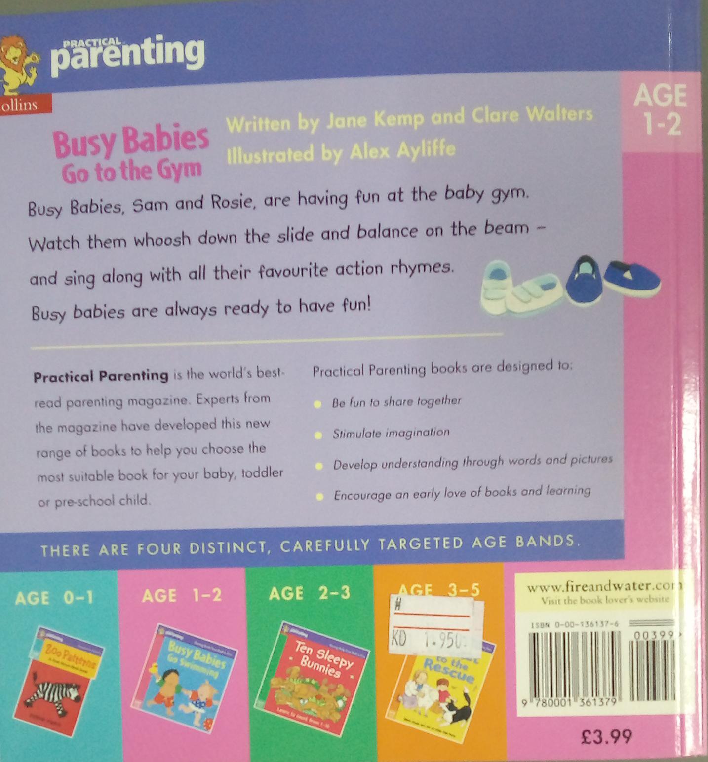 Practical Parenting - Busy Babies Go To The Gym - Spectrawide Bookstore