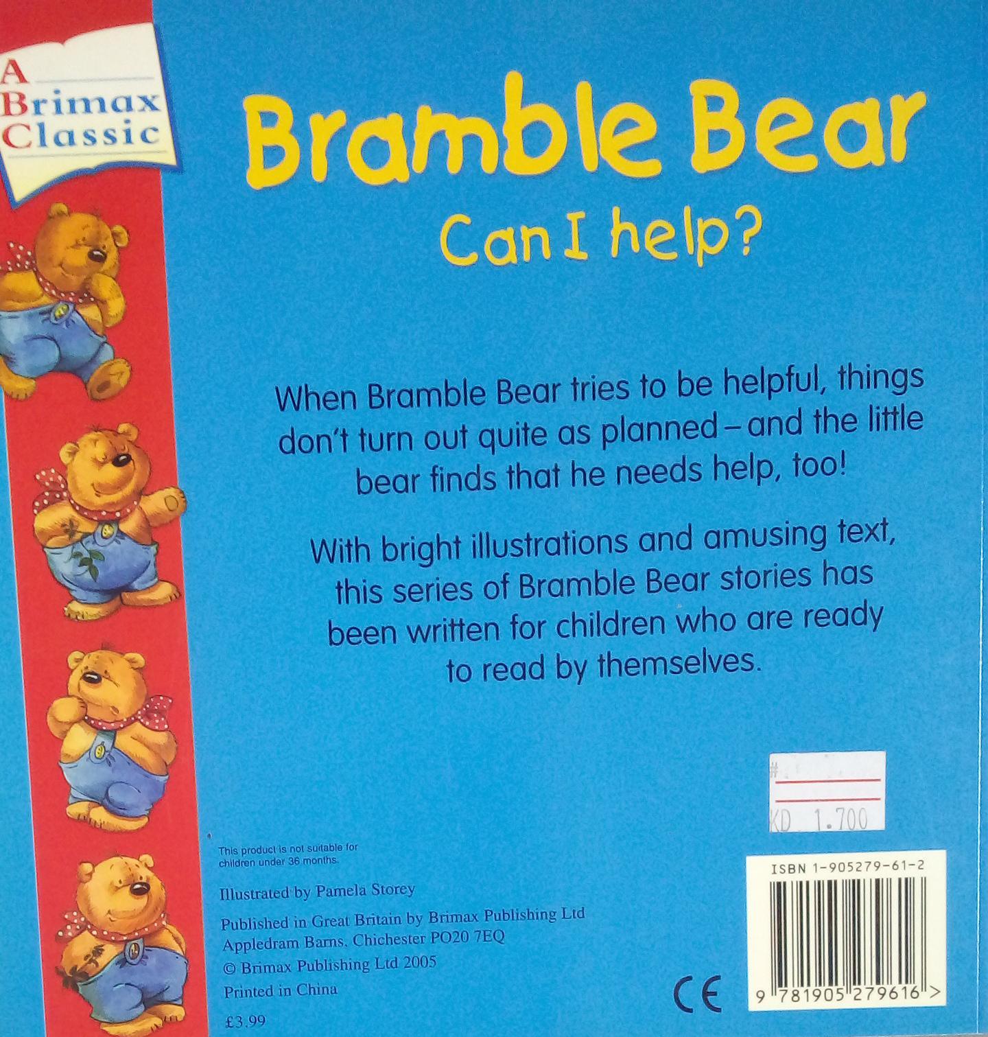 A Brimax Classic - Bramble Bear - Can I Help? - Spectrawide Bookstore