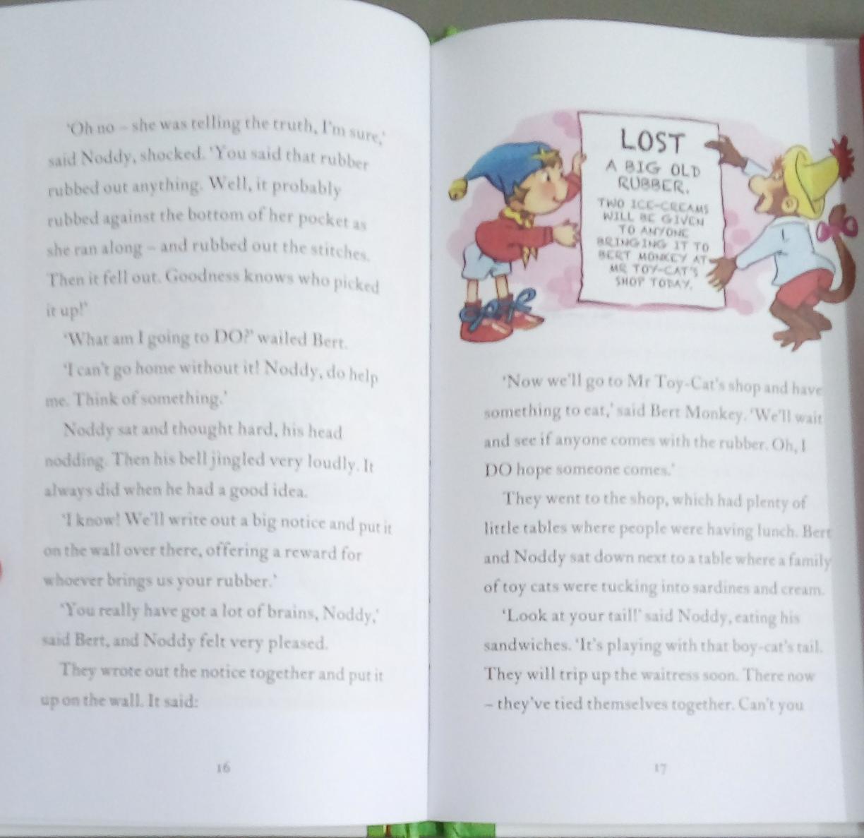 Noddy - And The Magic Rubber - Classic Adventure - Spectrawide Bookstore