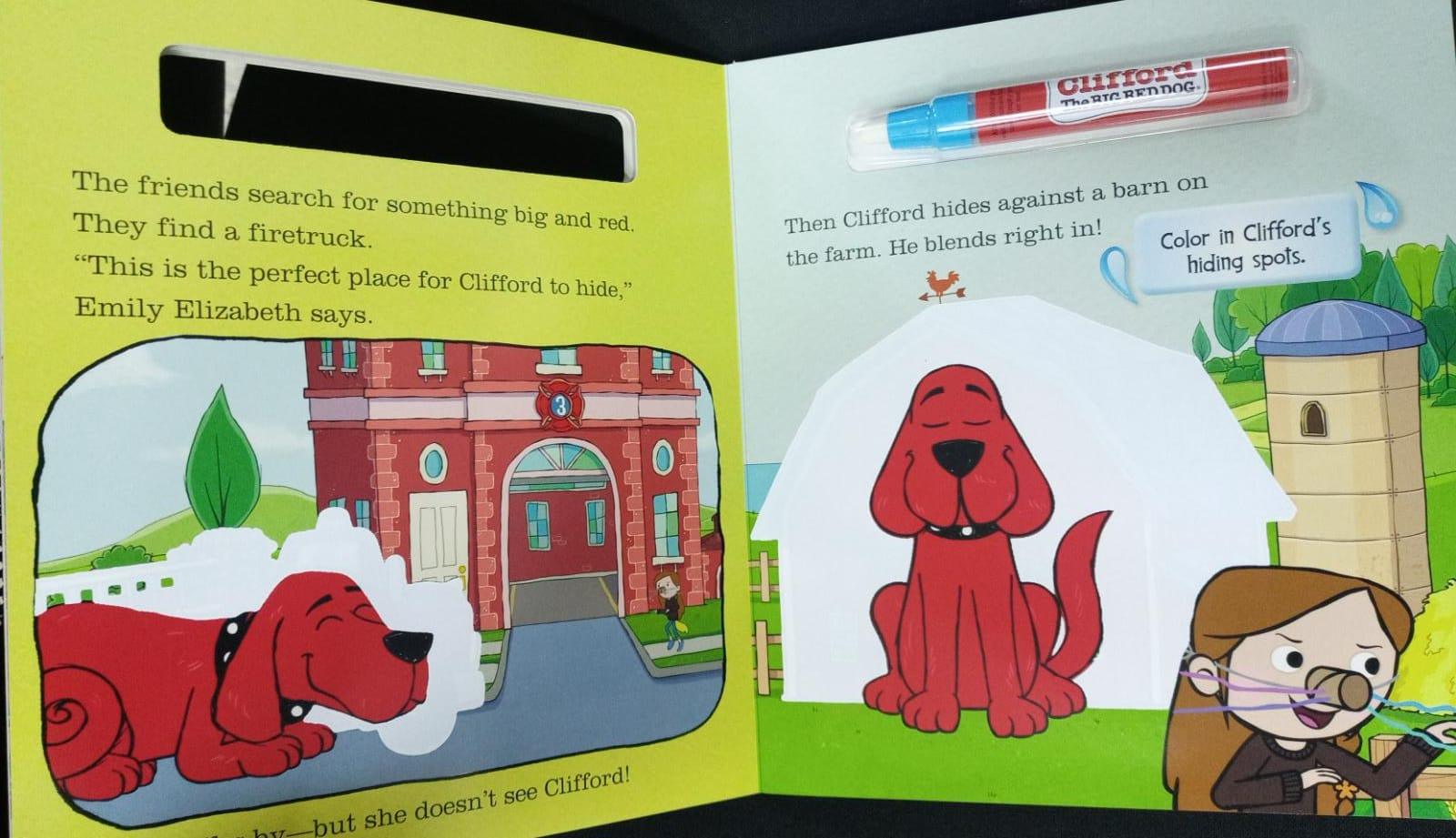 Where's Clifford? (a Clifford Water Wonder Storybook) - Spectrawide Bookstore