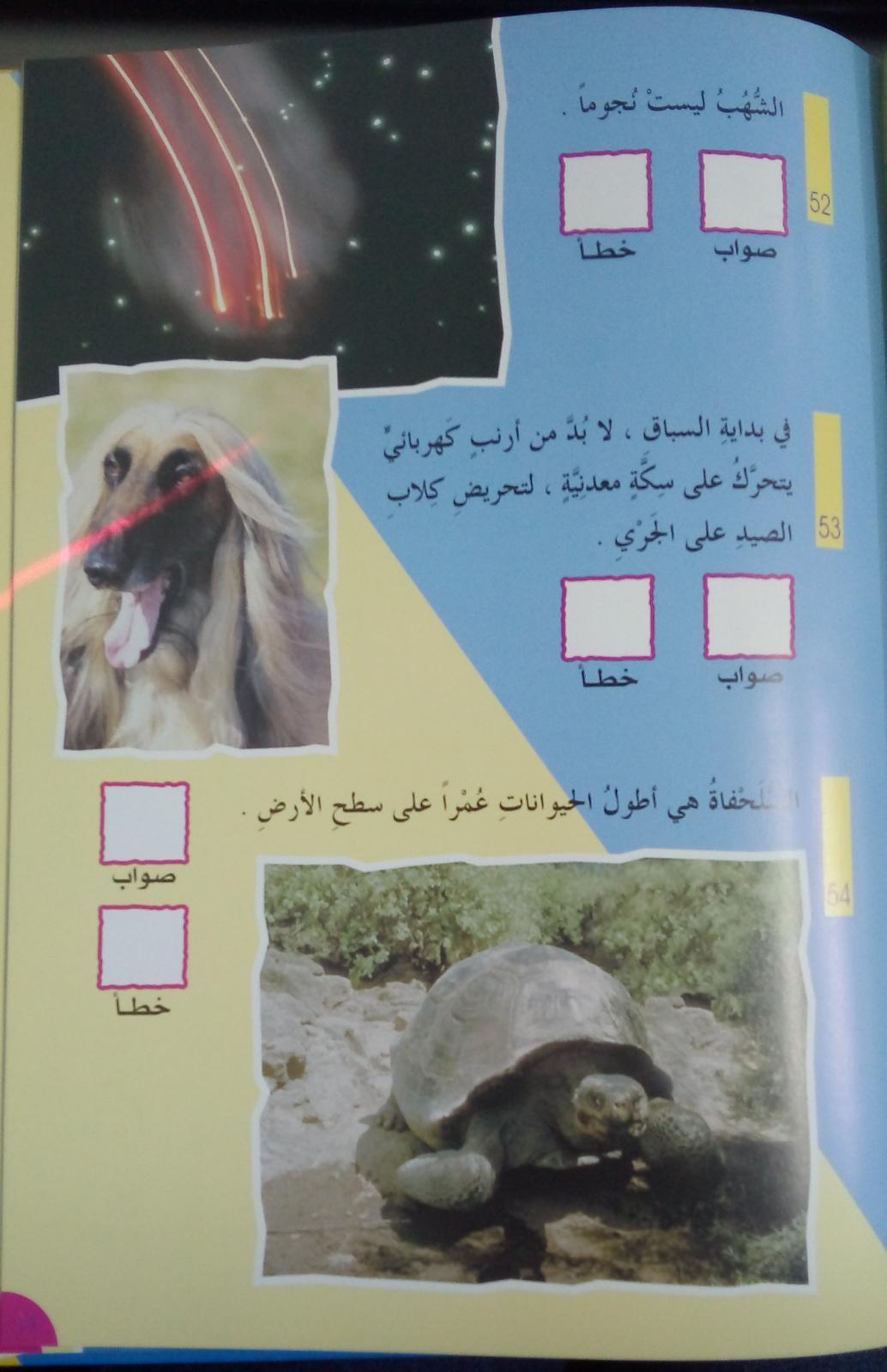 سؤال وجواب بالصور صحيحة ام خطأ -120 - True or False Question And Answer With Pictures - Spectrawide Bookstore