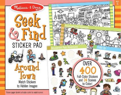 Melissa & Doug Seek & Find Sticker Pad - Spectrawide Bookstore