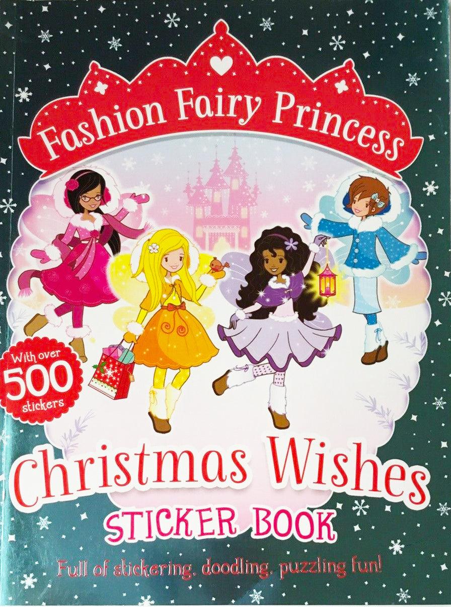 Fashion Fairy Princess - Christmas Wishes Sticker Book - Spectrawide Bookstore