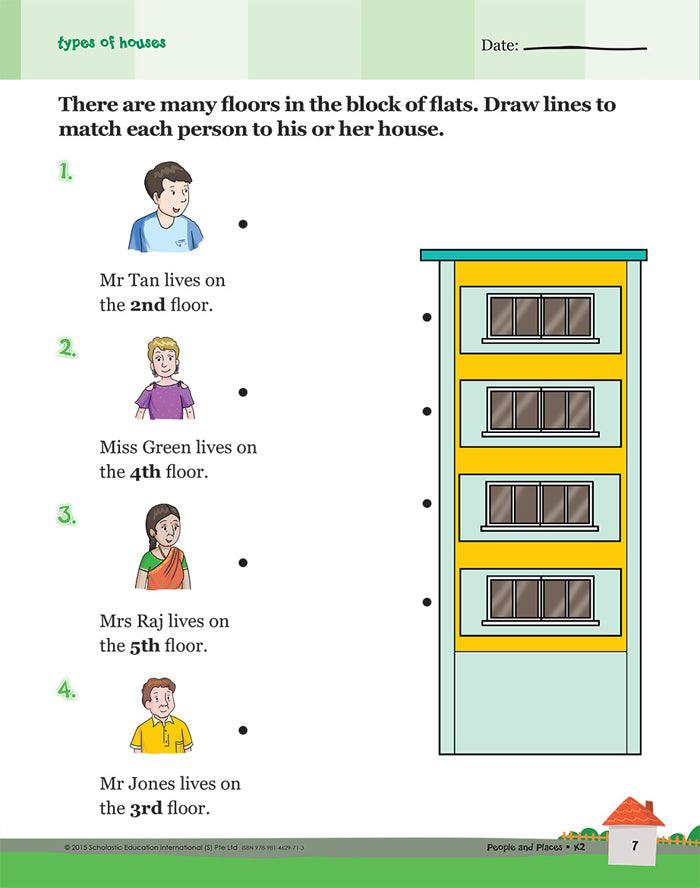 Scholastic Learning Express K2 Social Studies People And Places - Spectrawide Bookstore