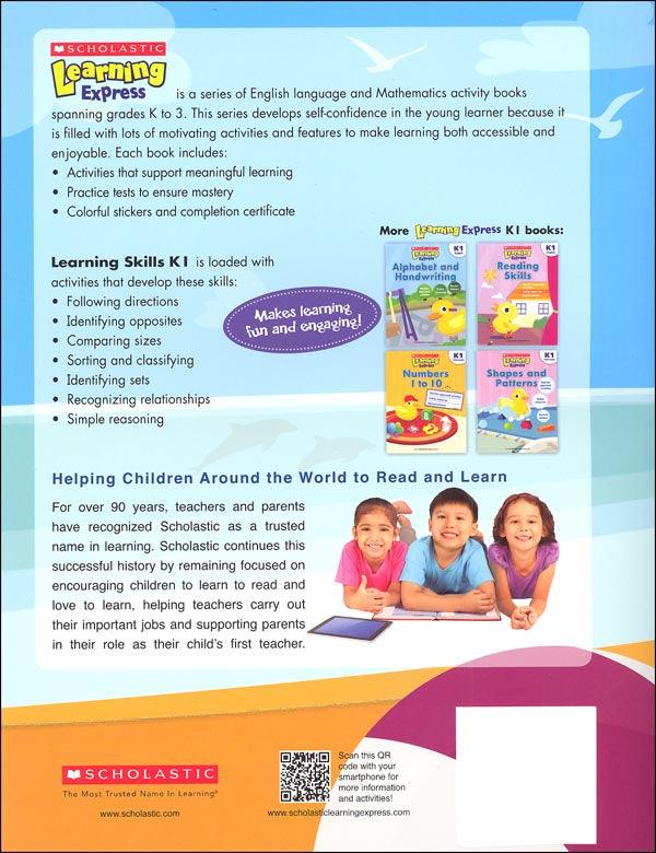 Scholastic Learning Express K1 - English Learning Skills - Spectrawide Bookstore