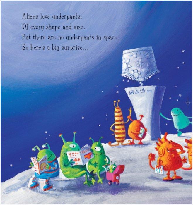 Aliens Love Underpants - Spectrawide Bookstore