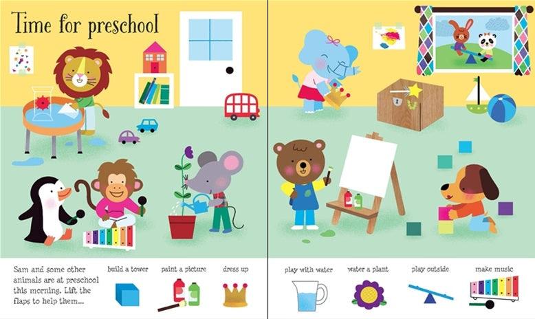 USBORNE - My Day - Lift-the-Flap (Hardback) - Spectrawide Bookstore