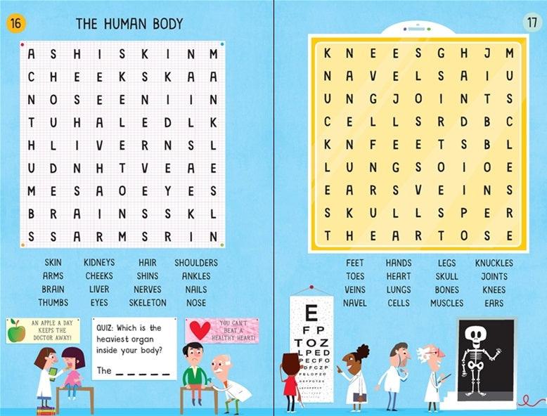 USBORNE - General Knowledge Wordsearches - Spectrawide Bookstore