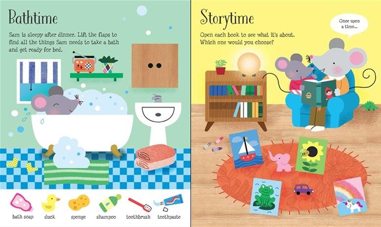 USBORNE - My Day - Lift-the-Flap (Hardback) - Spectrawide Bookstore