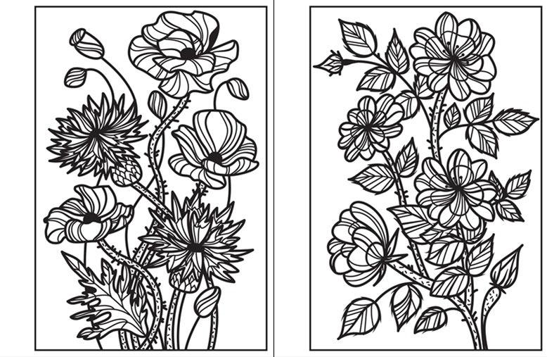 USBORNE - Magic Painting Flowers - Usborne Minis - Spectrawide Bookstore