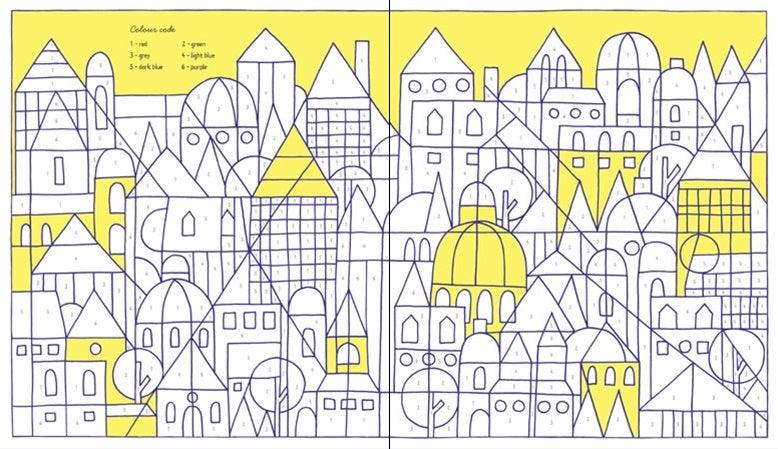 USBORNE - Colour by Numbers - Spectrawide Bookstore