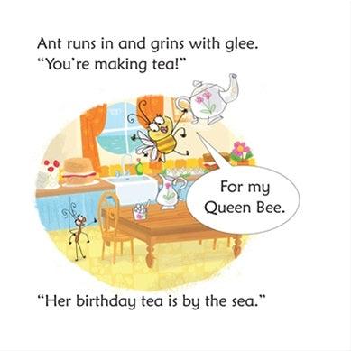 Usborne Phonics Readers - Bee Makes Tea - Spectrawide Bookstore