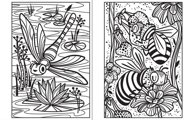 USBORNE - Magic Painting Bugs - Usborne Minis - Spectrawide Bookstore