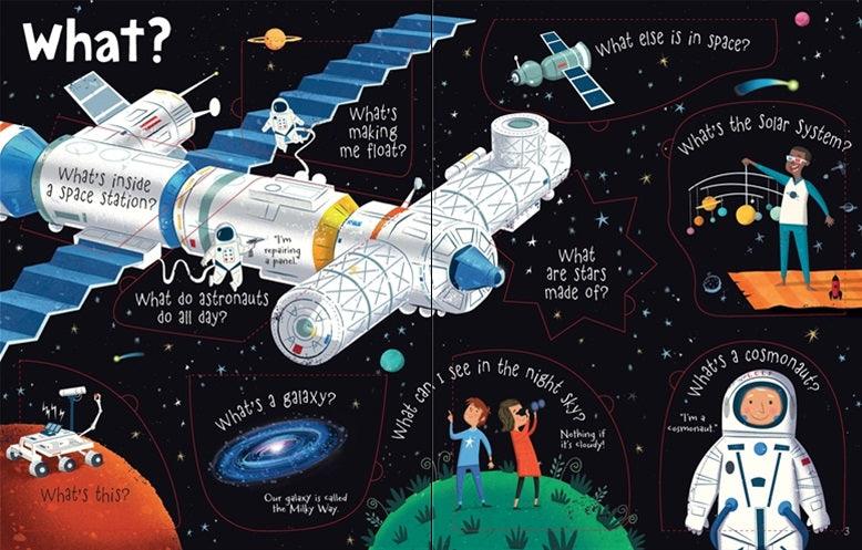 USBORNE - Lift-the-flap Questions and Answers About Space - Spectrawide Bookstore