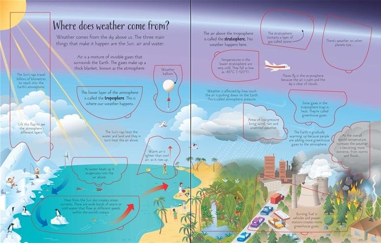 USBORNE - See inside - Weather and Climate - Spectrawide Bookstore