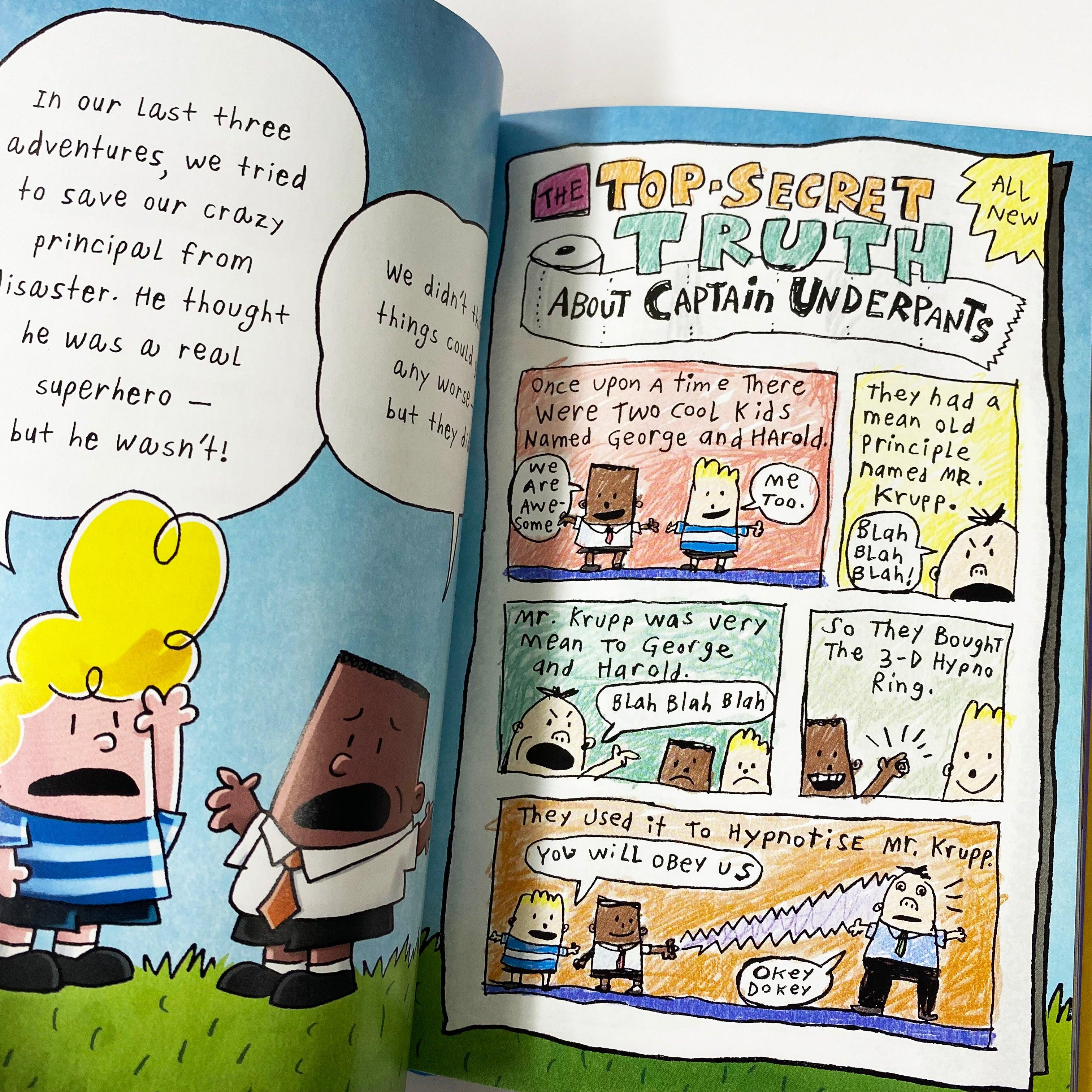 Captain Underpants Colossal COLOR Collection #1-5 (5 Hardback Books Box set) - Spectrawide Bookstore