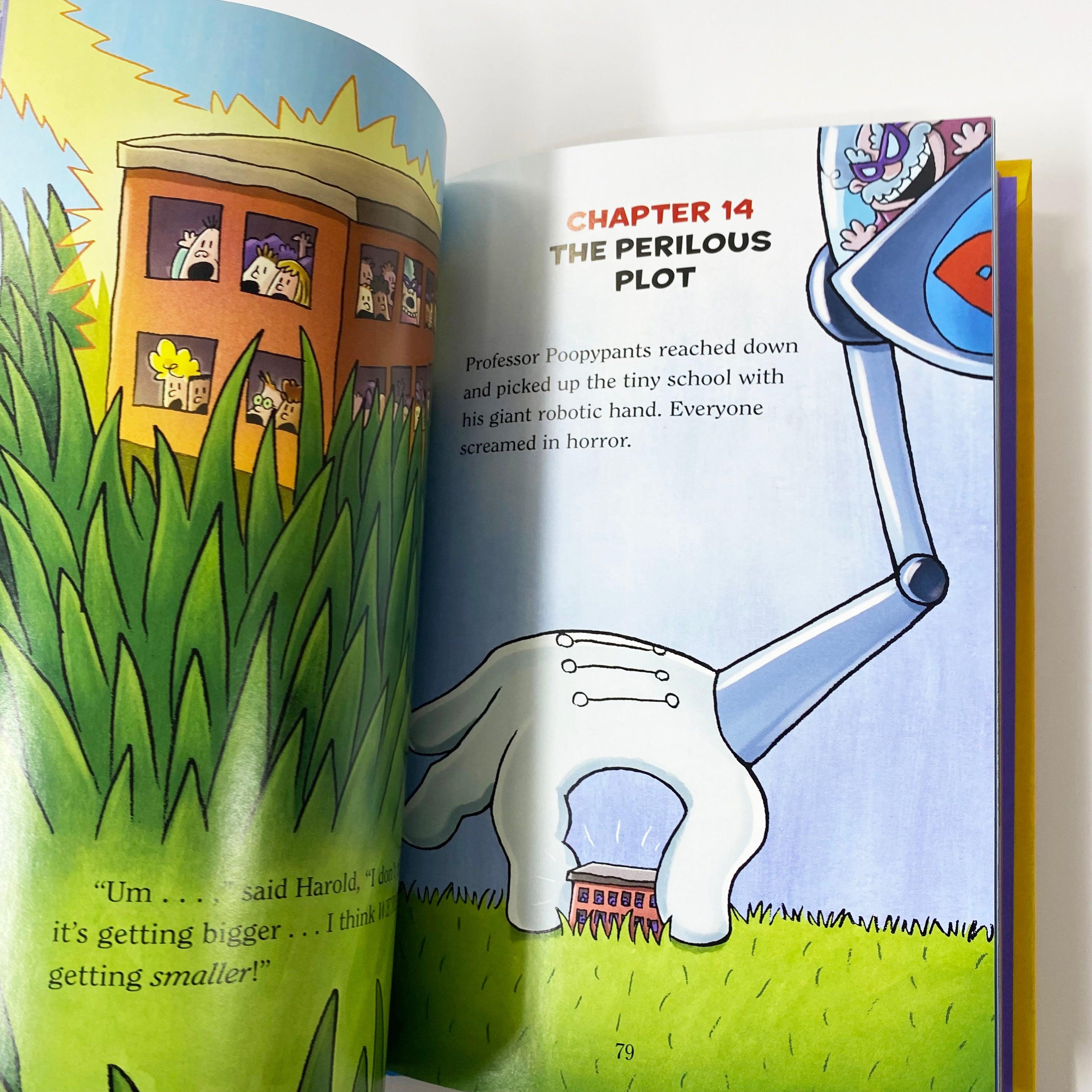 Captain Underpants Colossal COLOR Collection #1-5 (5 Hardback Books Box set) - Spectrawide Bookstore