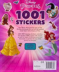Disney Princess - 1001 Stickers - Includes Giant Wall Sticker - Spectrawide Bookstore