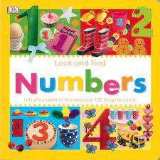 DK - Look & Find - NUMBERS lots of numbers to find & over 100 things to count! - Spectrawide Bookstore