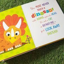 Never Touch a Dinosaur - Includes 6 Dinosaur Toys! - Spectrawide Bookstore