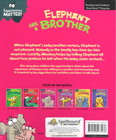 Experiences Matter!: Elephant Has a Brother - Spectrawide Bookstore