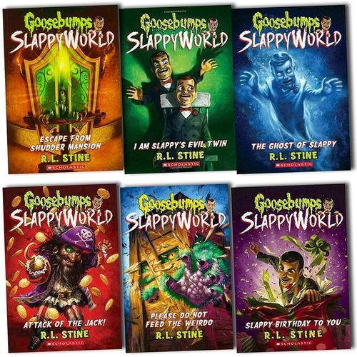 Goosebumps Slappyworld Series 6 Books Collection Set - Spectrawide Bookstore