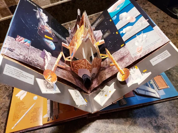 The Pop - Up Book of Space Craft Hardcover - Spectrawide Bookstore