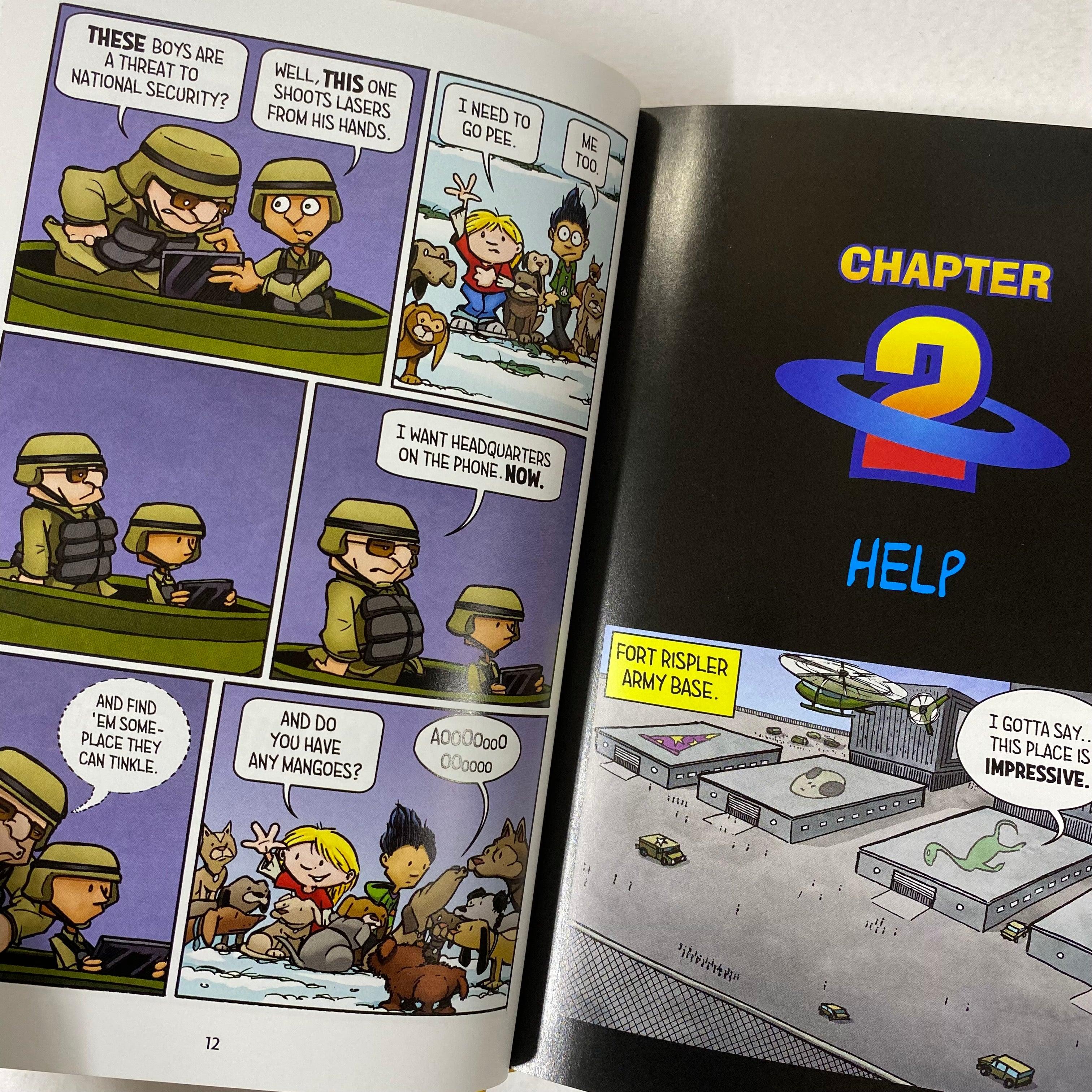 Hilo #3 - The Great Big Boom (Graphic Novel) (Hardback) - Spectrawide Bookstore