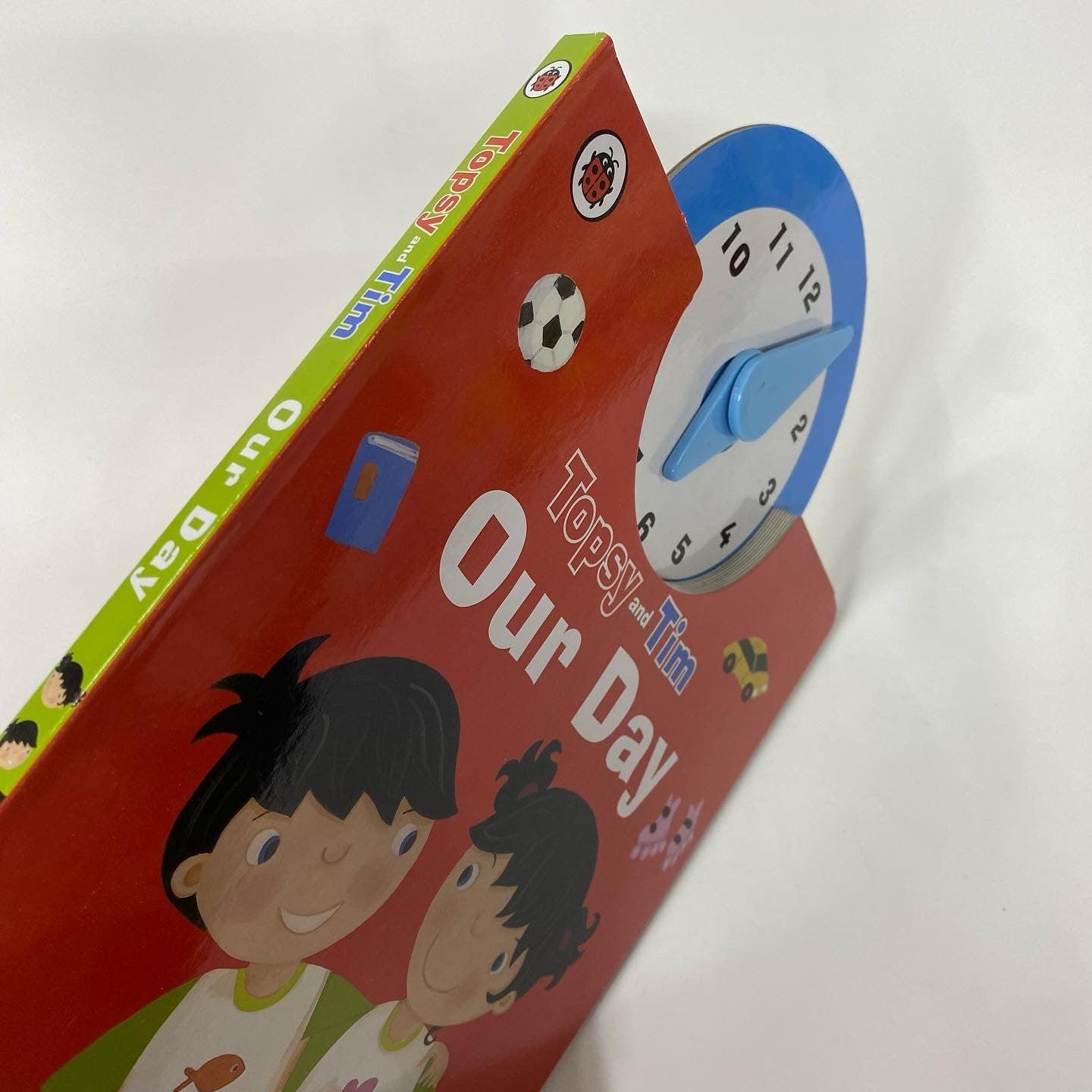 Topsy and Tim: Our Day Clock Book - Spectrawide Bookstore