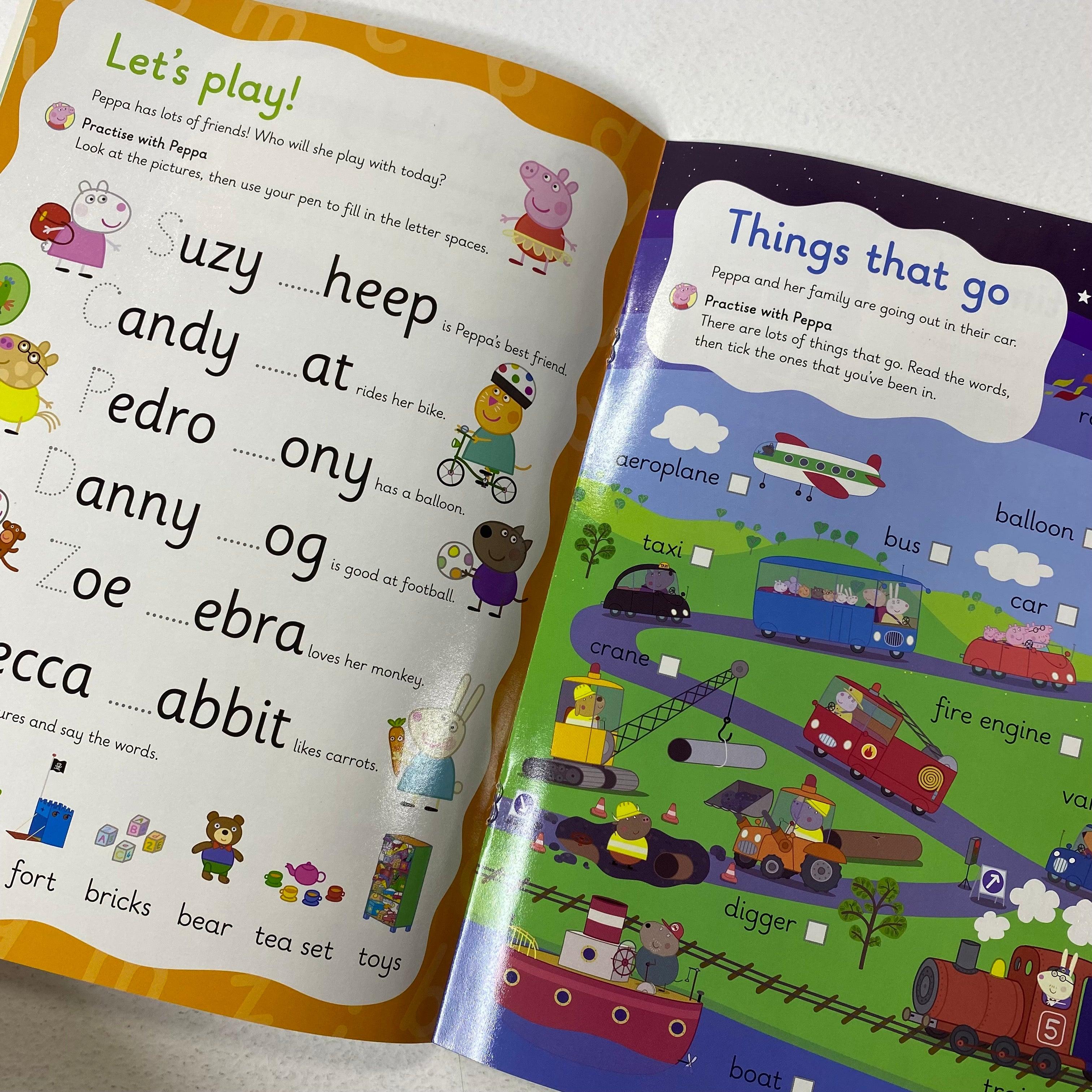 Practise Peppa Pig With Peppa - Wipe-Clean First Words - Spectrawide Bookstore