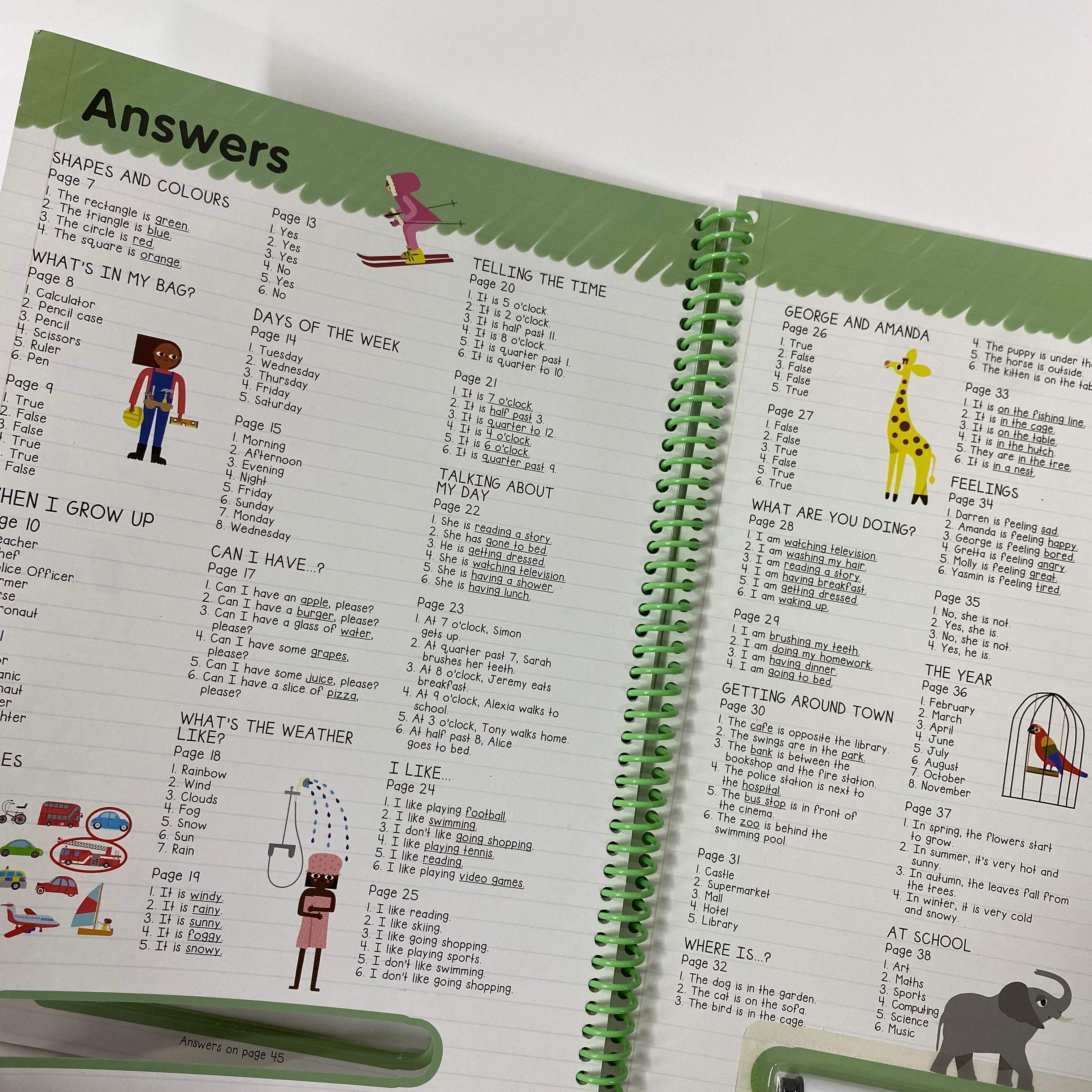 Help with Homework 3+ - Easy English My Day - Wipe-clean Workbook - Spectrawide Bookstore