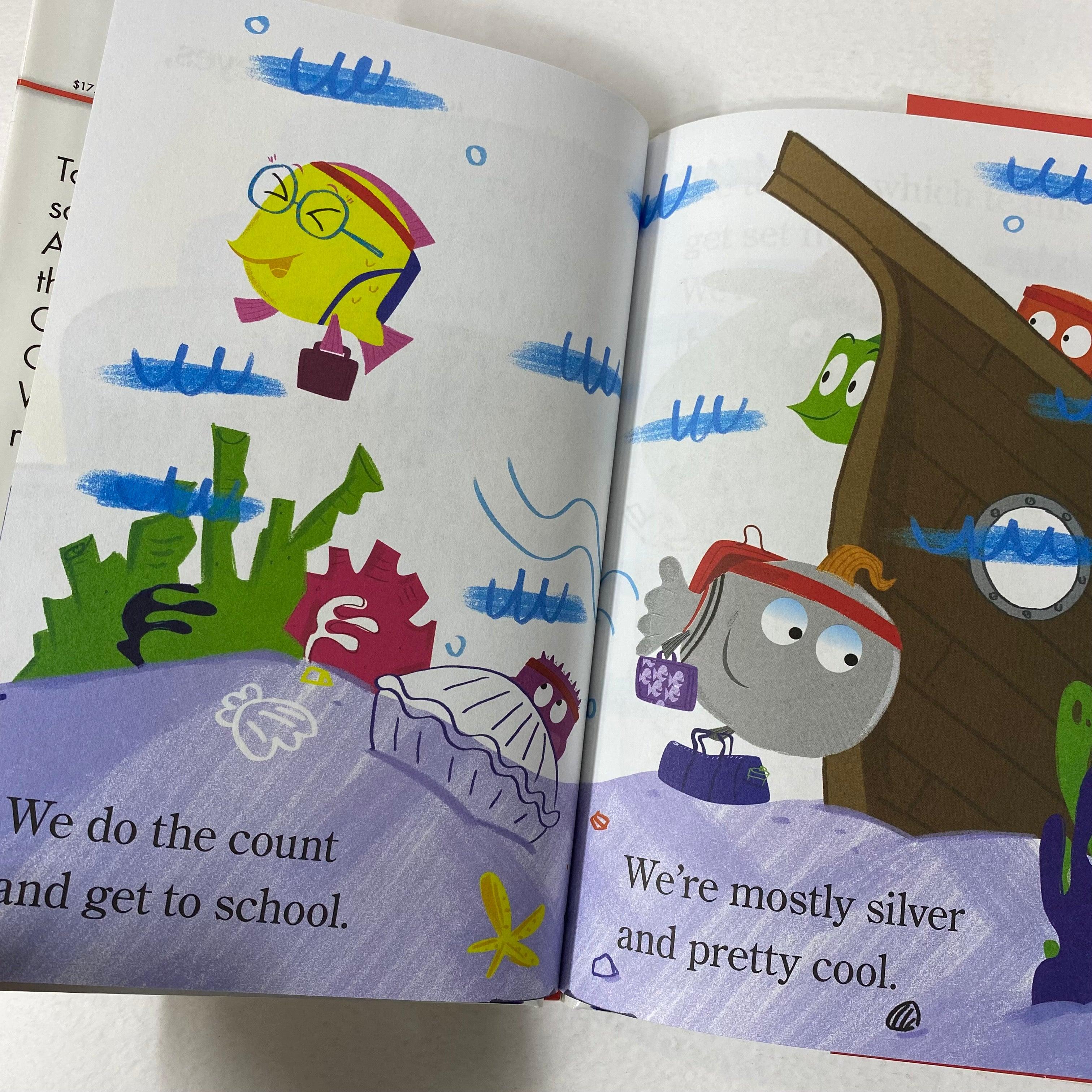 Ready-To-Read Lvl 1 - School of Fish Racing the Waves - Spectrawide Bookstore