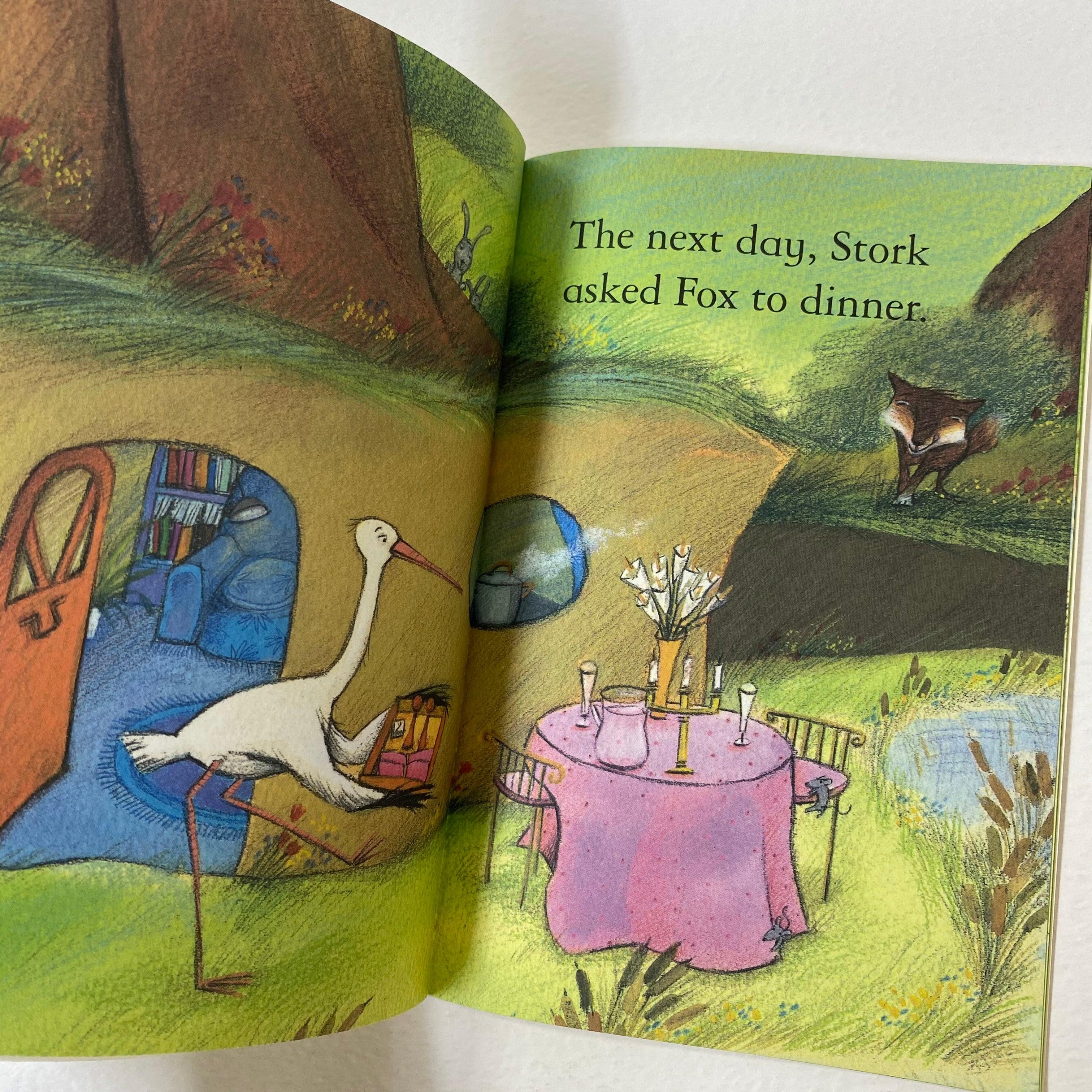 PB - Usbore First Reading Book - The Fox and the Stork - Spectrawide Bookstore