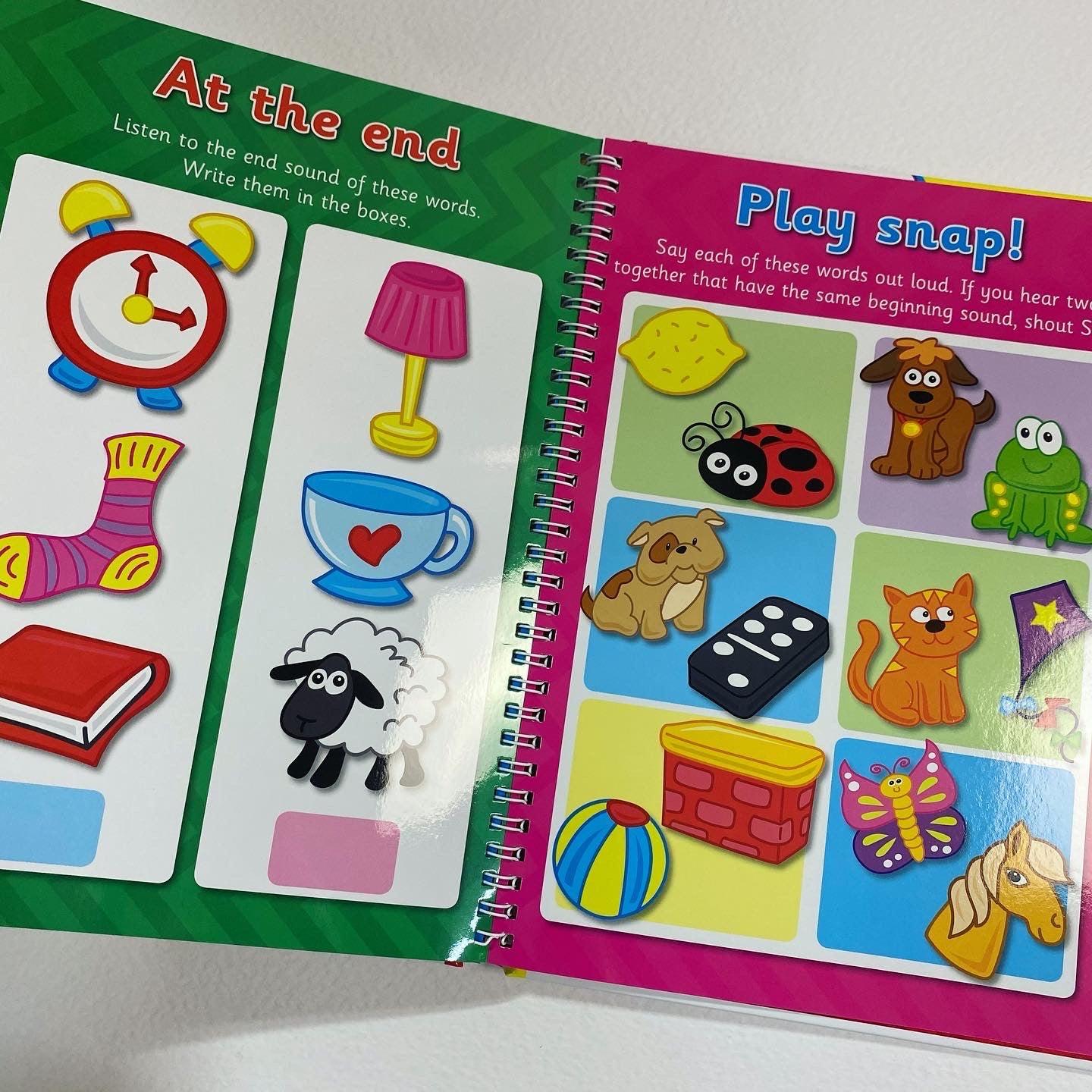 WIPE CLEAN BIND UP 4+ - EARLY LEARNING (WITH PEN) - Spectrawide Bookstore