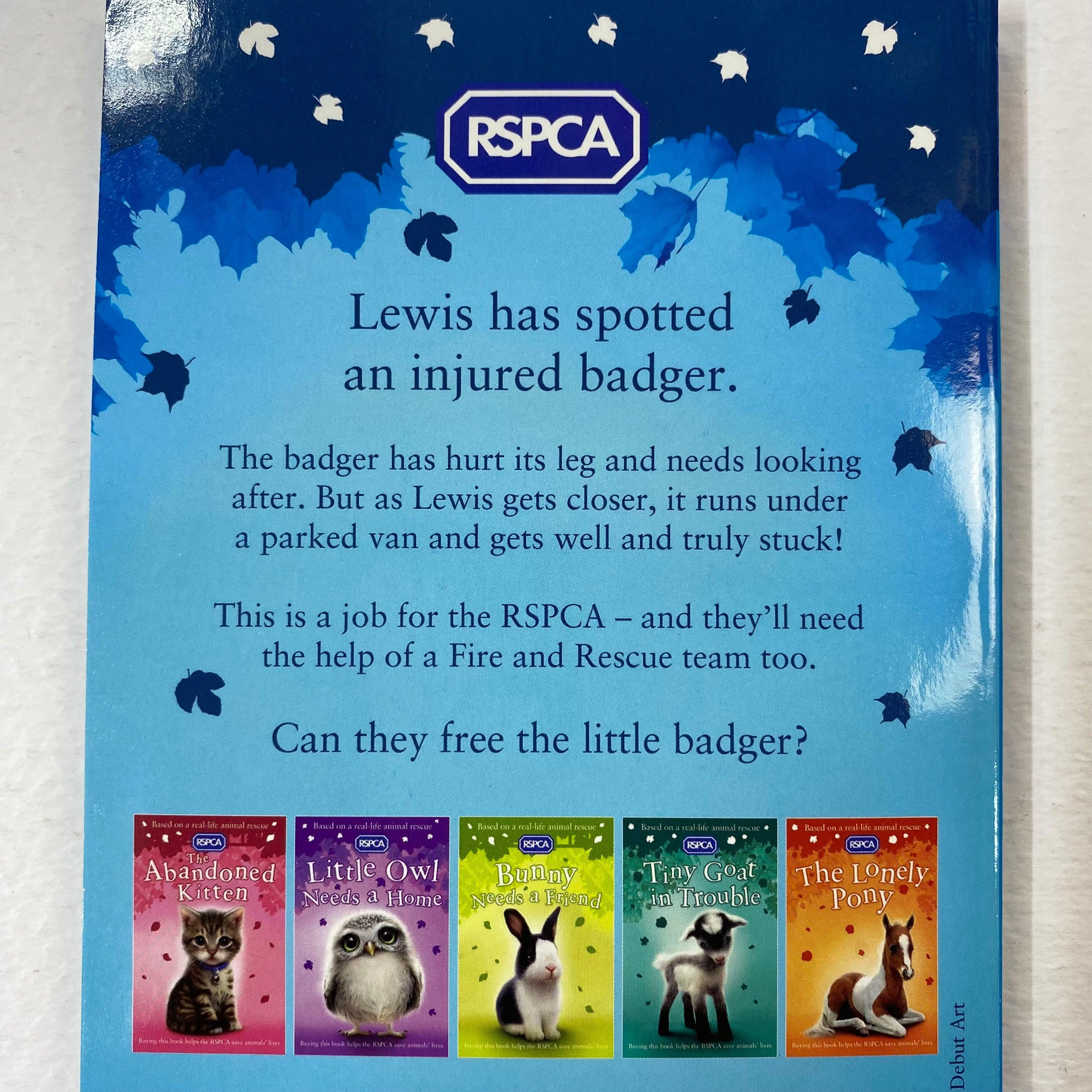 RSPCA Animal Rescue - Bad Day of Badger - Spectrawide Bookstore