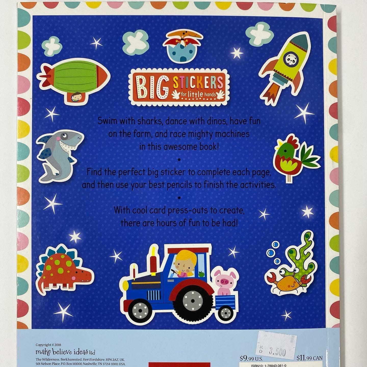 Big Stickers for Little Hands - Spectrawide Bookstore