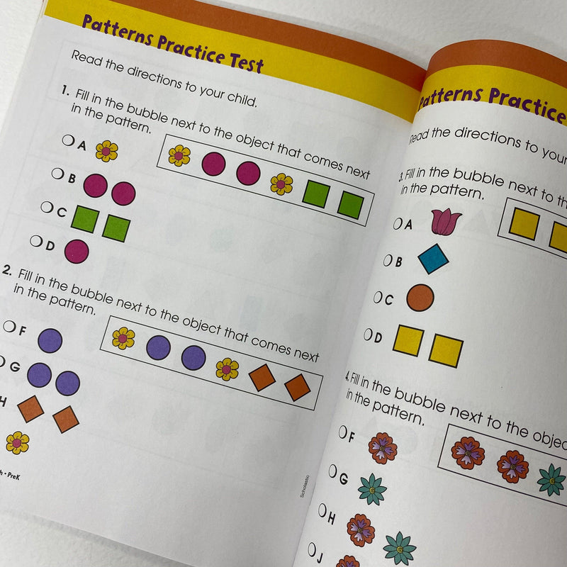 Reading & Math Jumbo Workbook Grade PreK